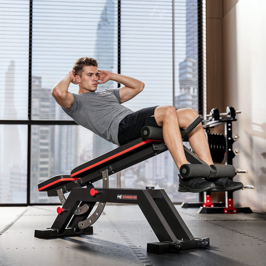 Ławka treningowa HS-2085HB - Zd - 3