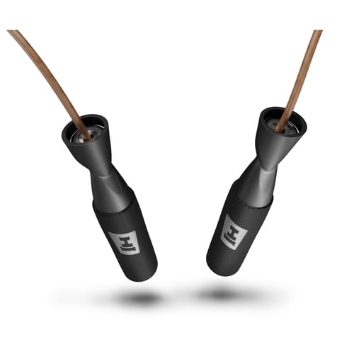 Skakanka skórzana 275cm – czarn