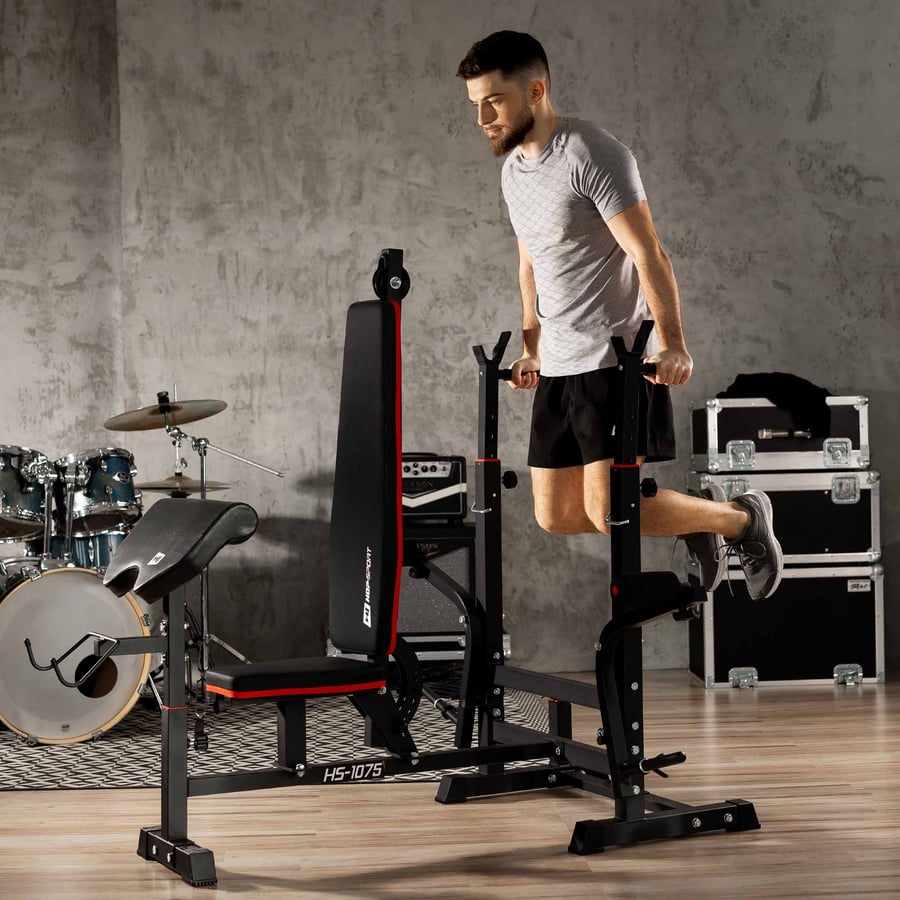 Ławka pod sztangę HS-1075 Pro z