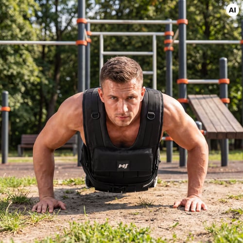 Kamizelka z obciążeniem 20 kg HS-120WW_8