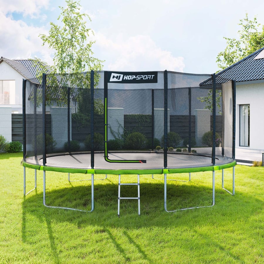 Trampolina 16FT z siatką zewnęt