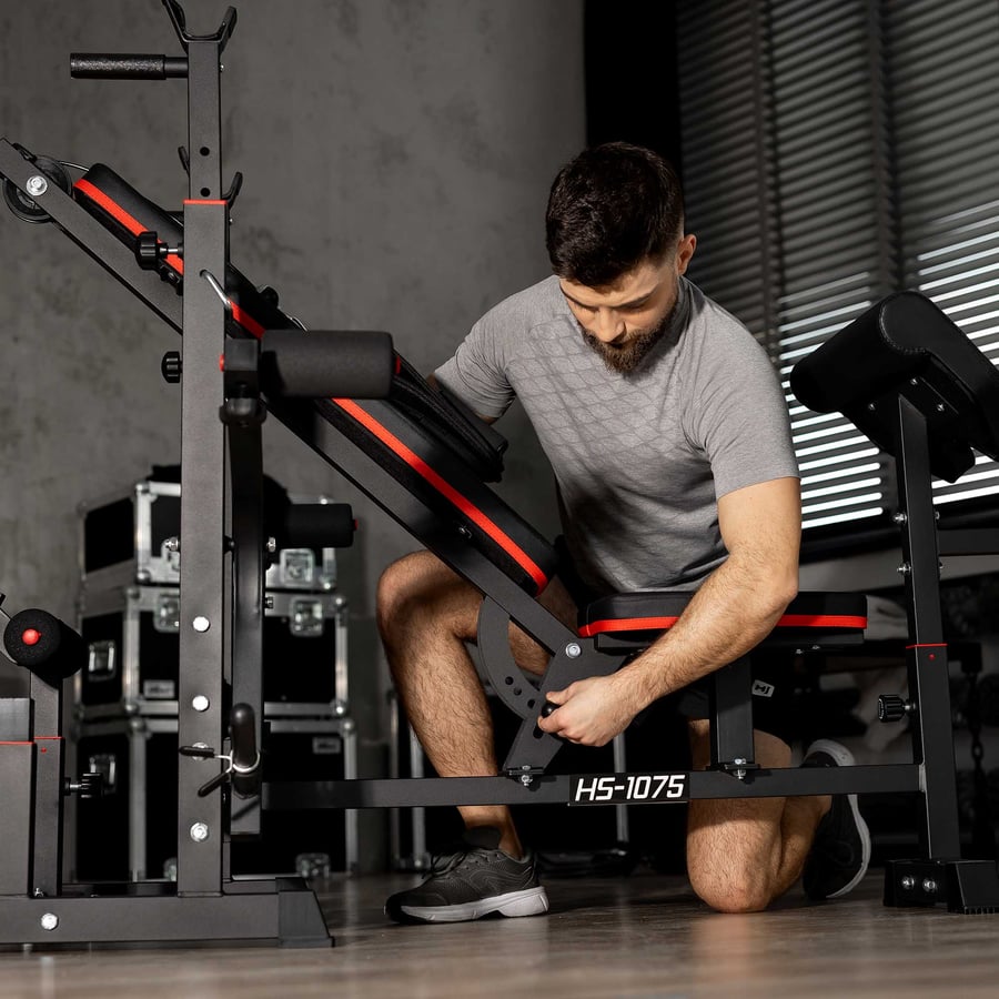 Ławka pod sztangę HS-1075 Pro z