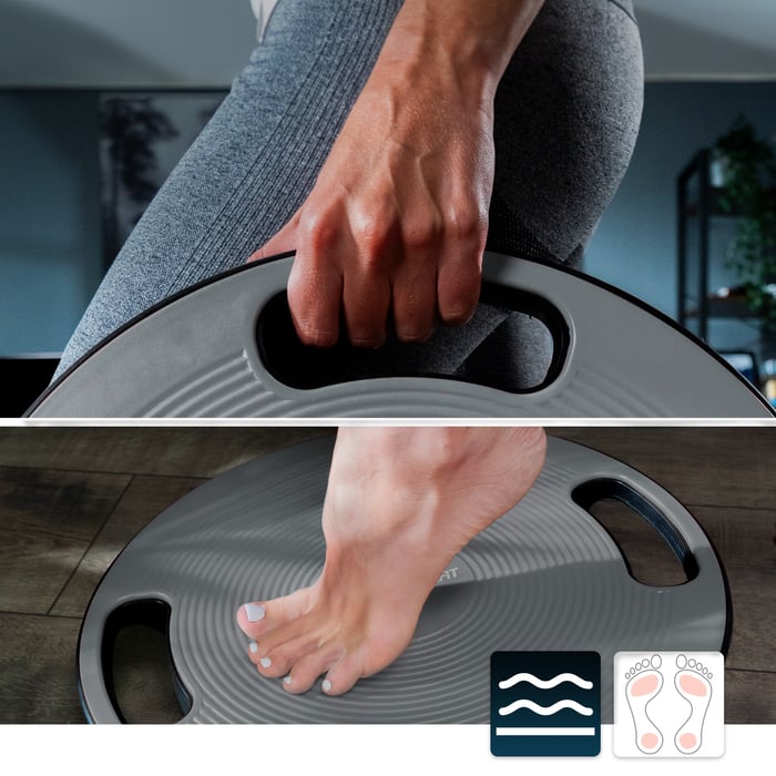 szary dysk do balansowania marki Hop-Sport