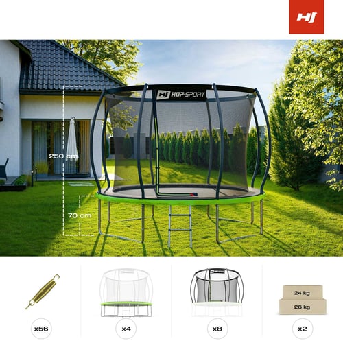 Trampolina dynia 10FT z siatką