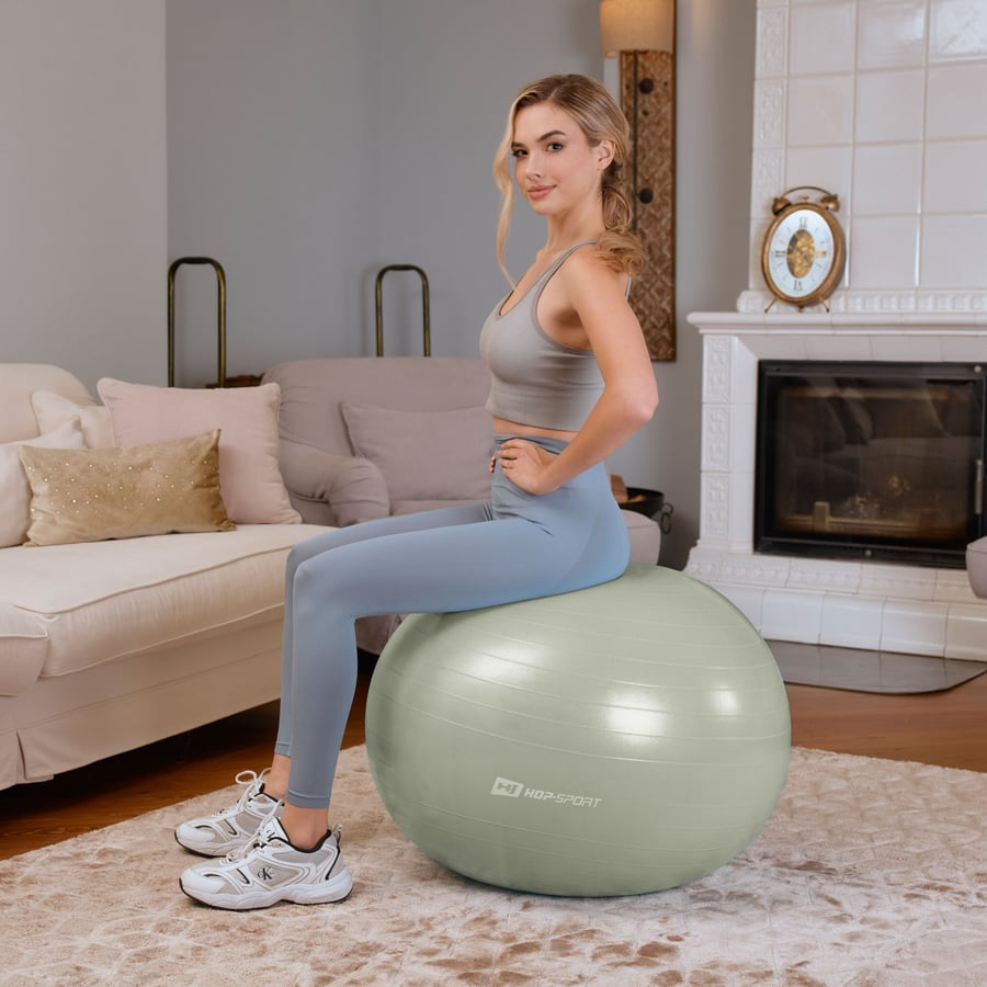 Yoga ball 65cm HS-R065YB - sage