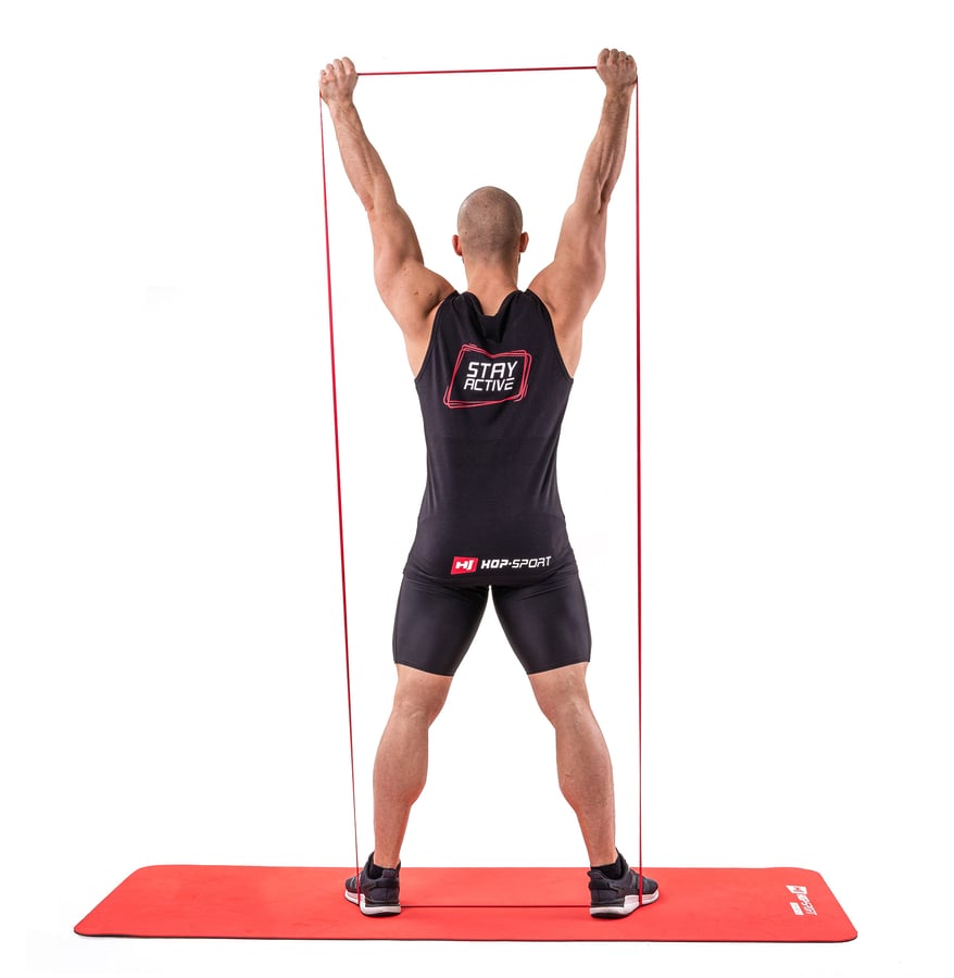 Guma oporowa 7-16kg - czerwona