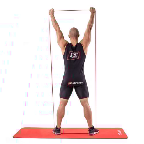 Guma oporowa 7-16kg - czerwona