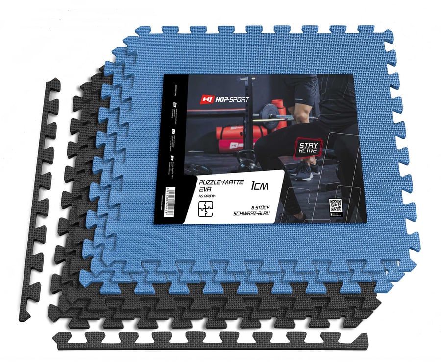 Mata puzzle EVA 1cm - 6 sztuk