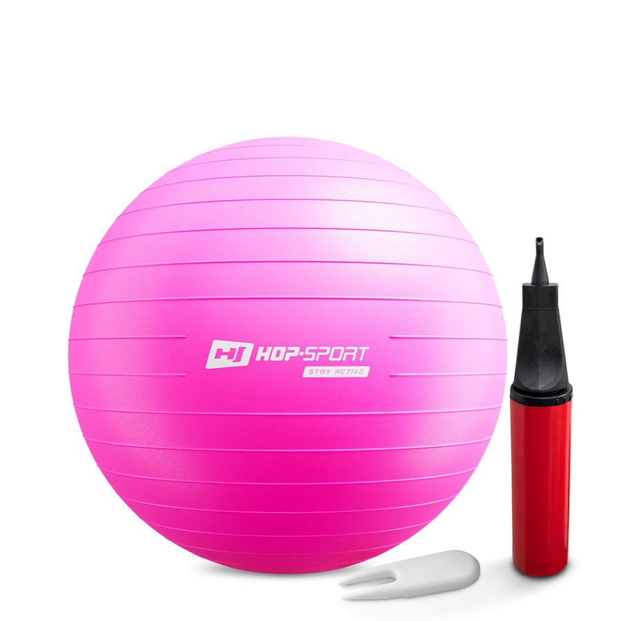 Piłka fitness 55cm z pompką - 0