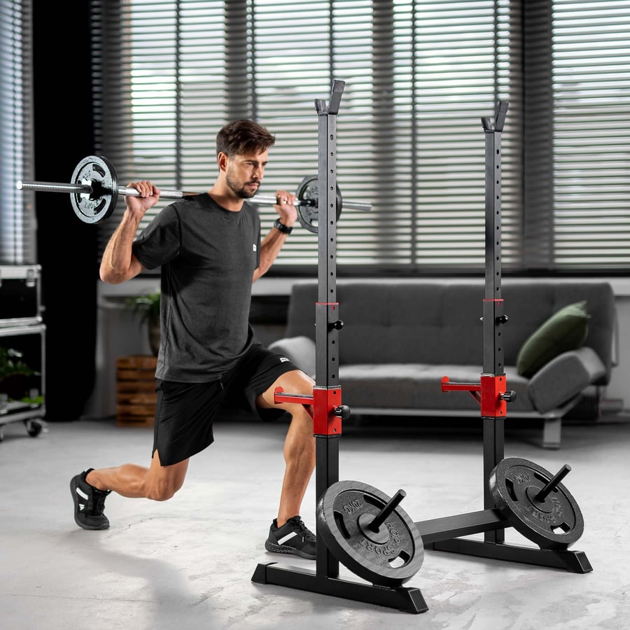 Stojaki pod sztangę regulowane
