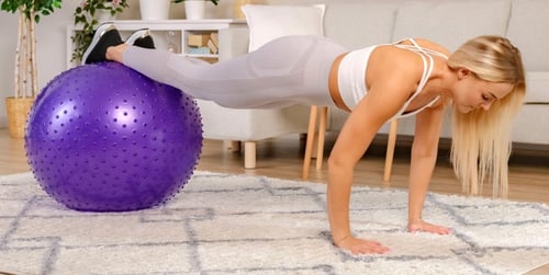 Zalety treningu z piłką gimnastyczną