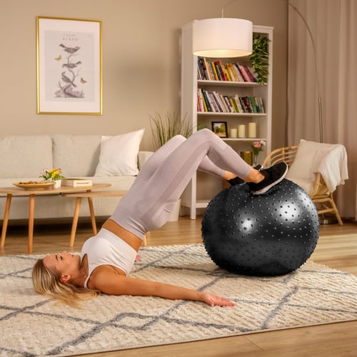 Piłka fitness z wypustkami 65cm