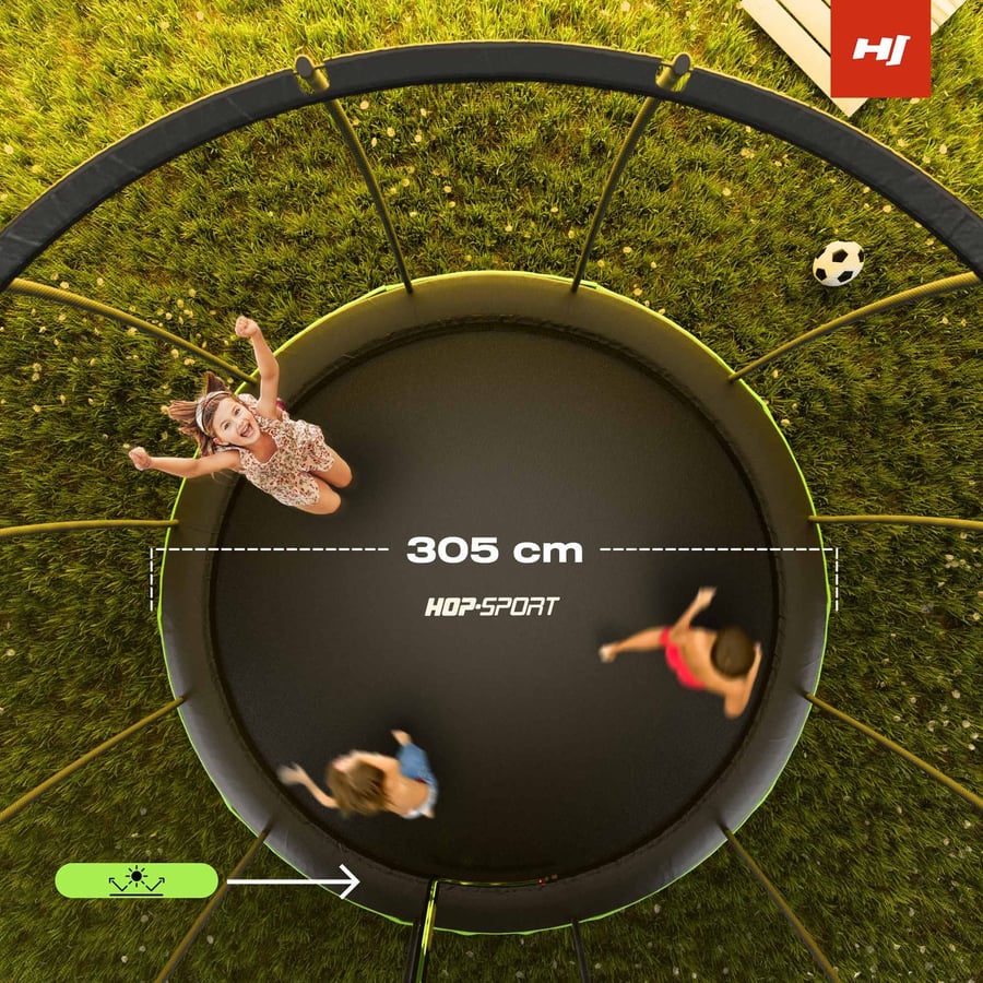 Trampolina dynia 10FT z siatką