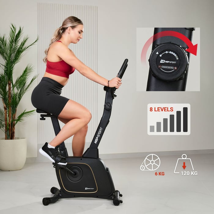 Model HS-3000H Nexon został wyposażony w magnetyczny system oporu z 8-stopniową