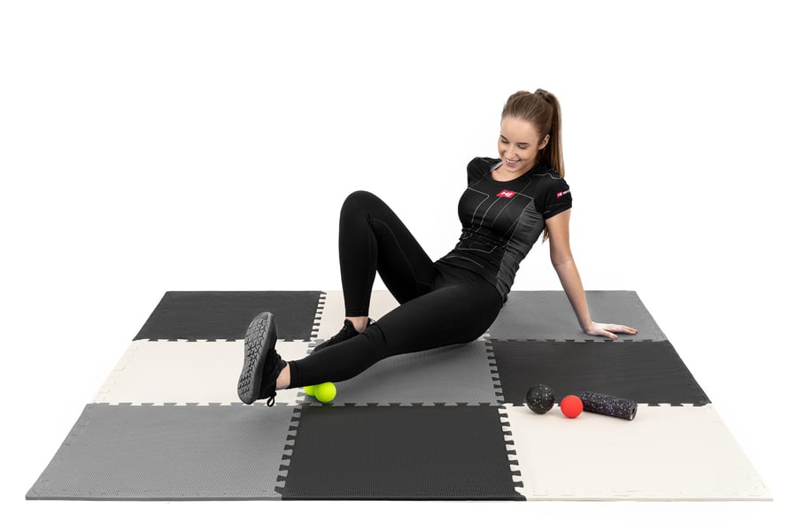 Mata puzzle EVA 1cm- 9 sztuk