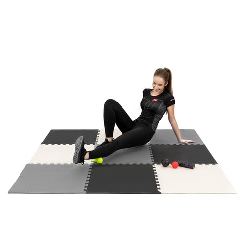 Mata puzzle EVA 1cm- 9 sztuk