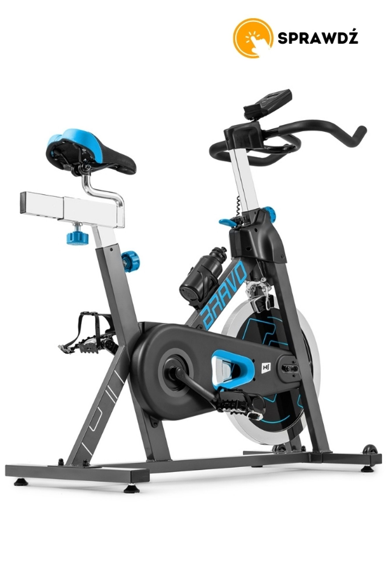 rower spiningowy HS-045IC Bravo niebieski od Hop-Sport