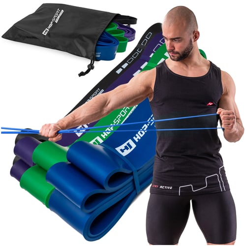 Zestaw 4 gum oporowych 12-80kg