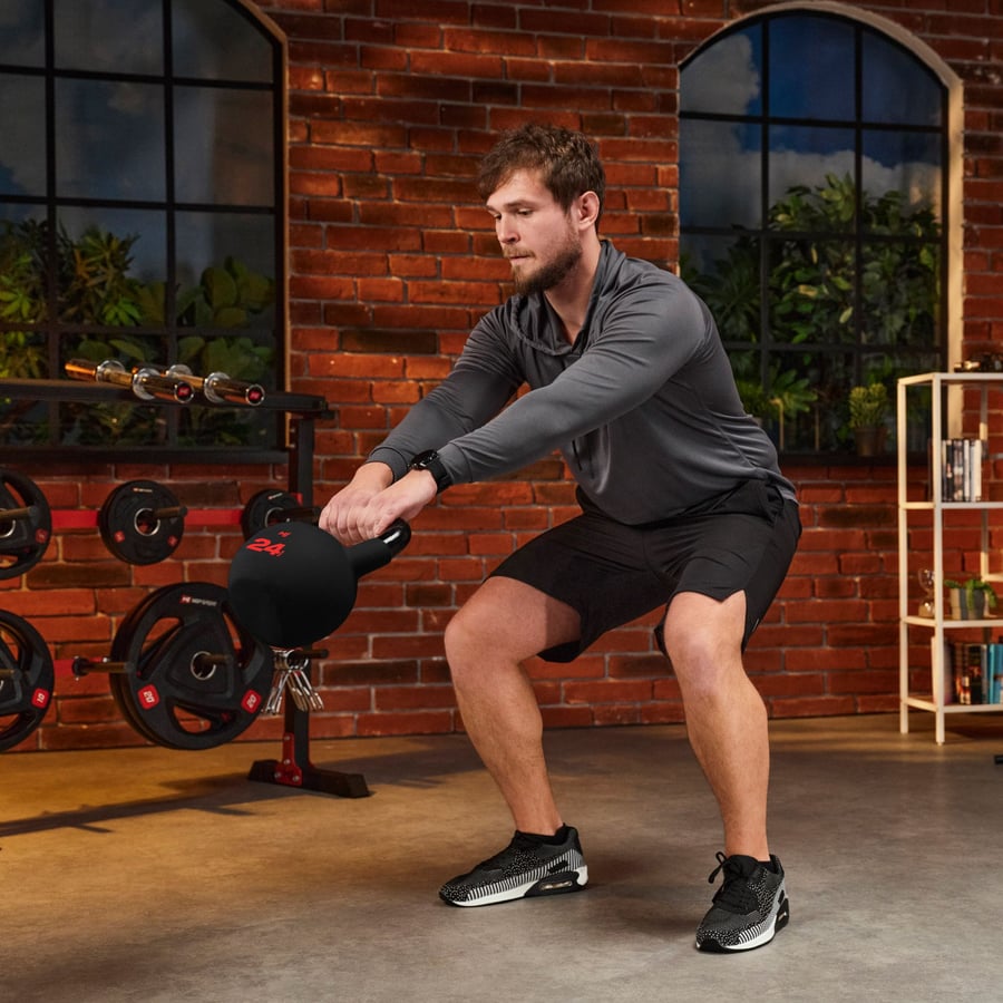 Kettlebell żeliwny 24kg HS-IB02