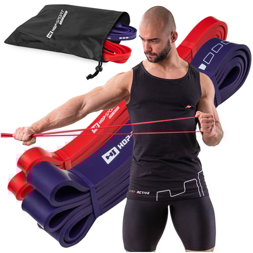 Zestaw 2 gum oporowych 7-39kg