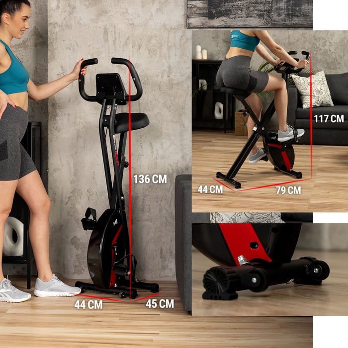 Kompaktowy rower HS-3020X z funkcją składania