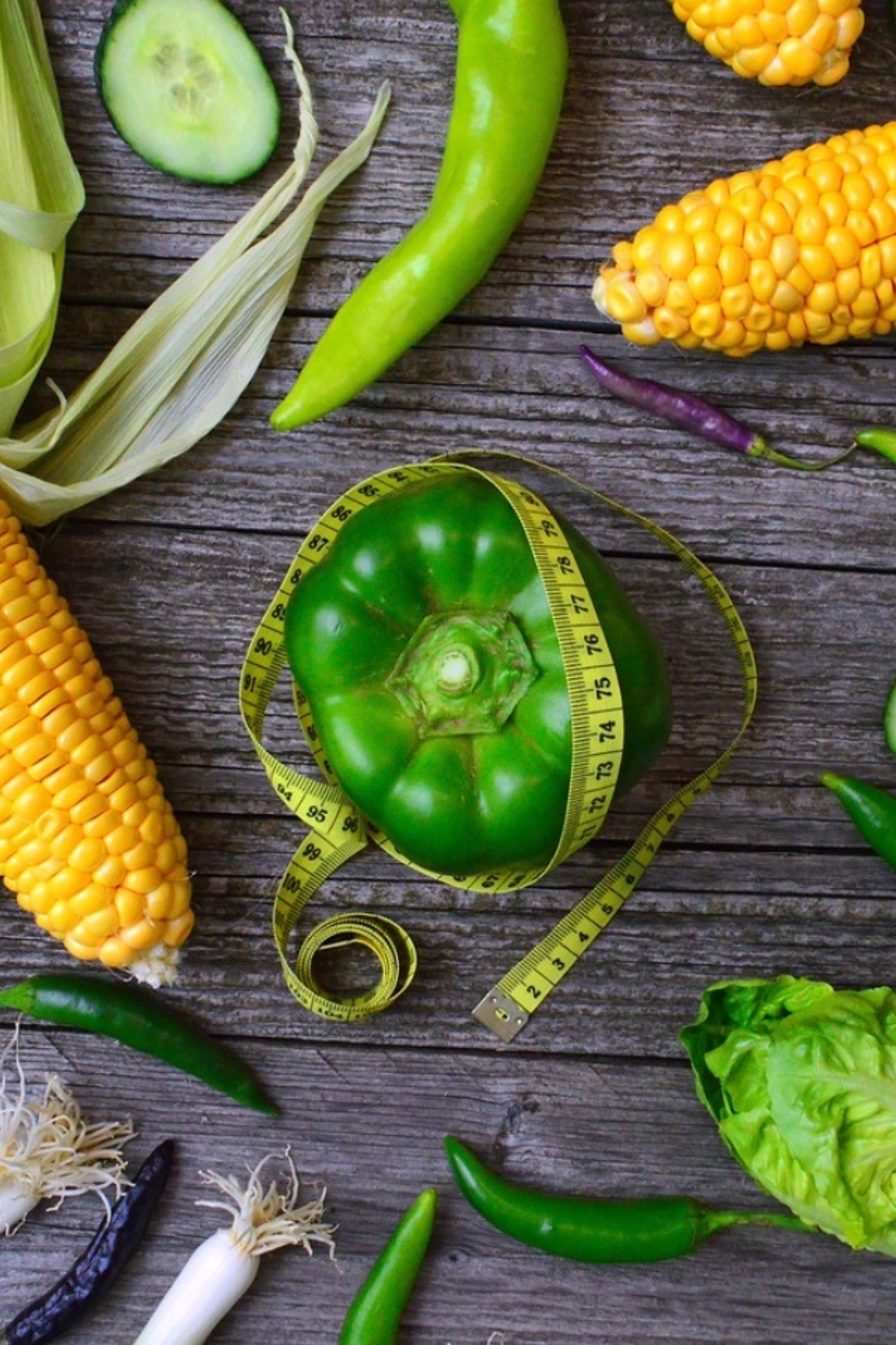 zielone warzywa - idealne w diecie na redukcję