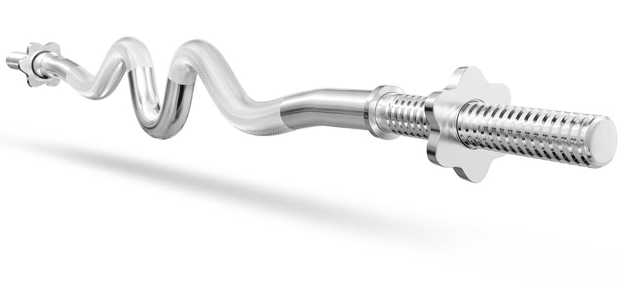 Gryf mocno łamany 120 cm (30 mm