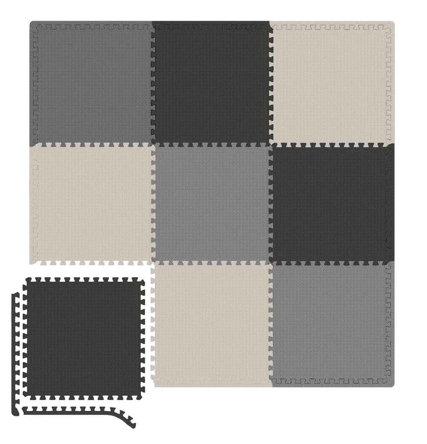 Mata puzzle EVA 1cm- 9 sztuk