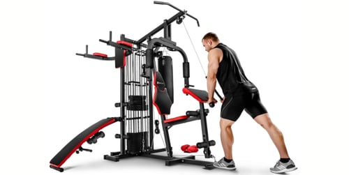 Ćwiczenia na atlasie - plan treningowy na atlasie domowym