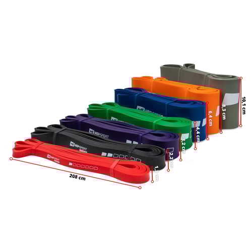 Guma oporowa 28-80kg - niebiesk