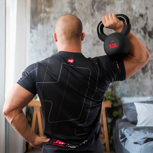 Kettlebell żeliwny 12kg HS-IB01