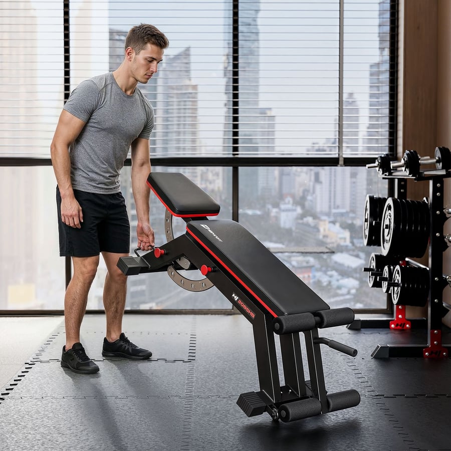 Ławka treningowa HS-2085HB - Zd - 5