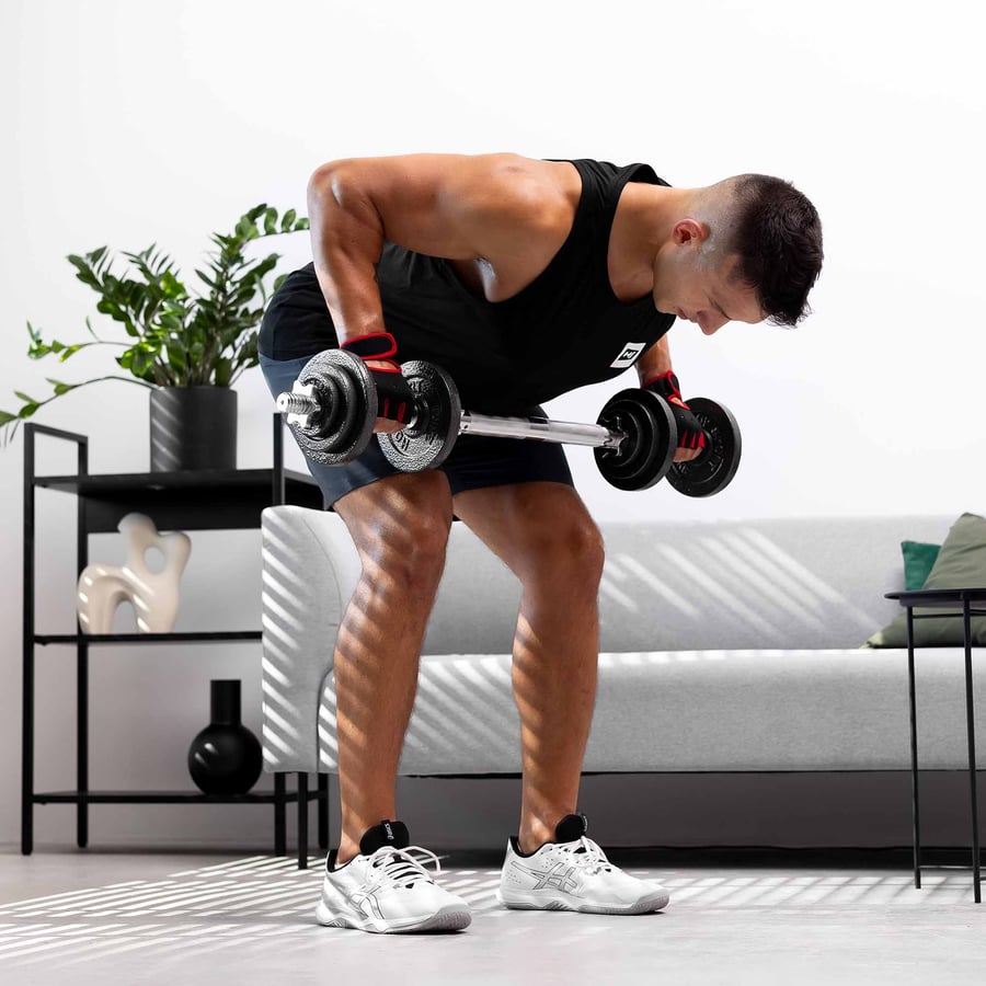 Gusseisen Kurzhantel-Set 2x10kg