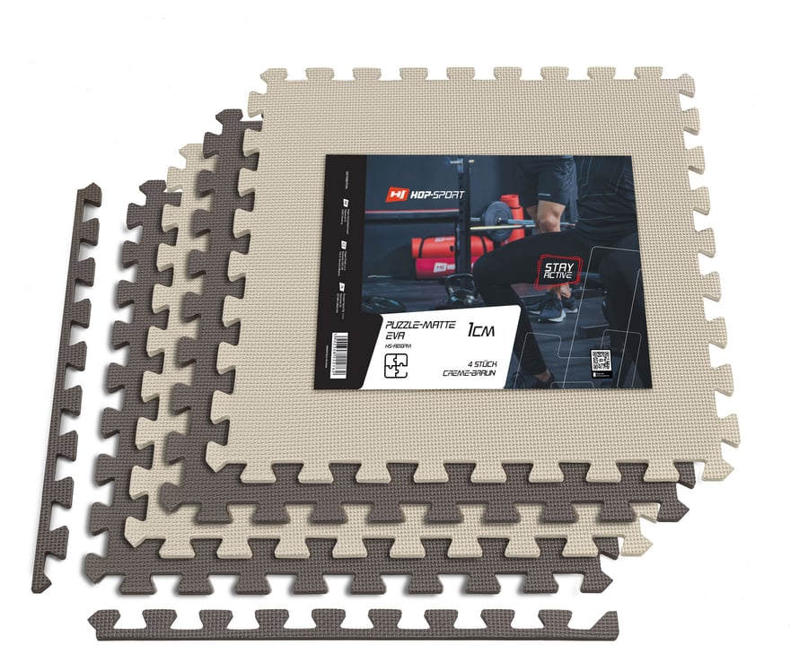 Mata puzzle EVA 1cm - 4 sztuki