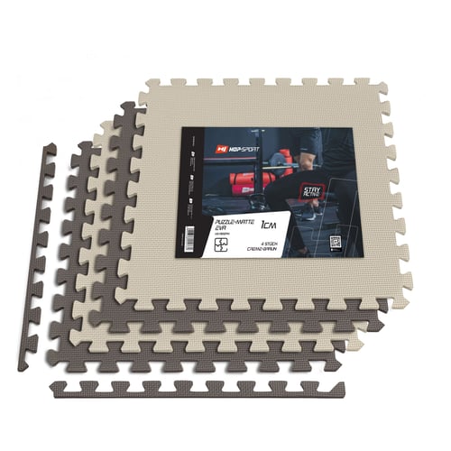Mata puzzle EVA 1cm - 4 sztuki