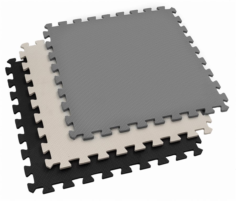 Mata puzzle EVA 1cm- 9 sztuk