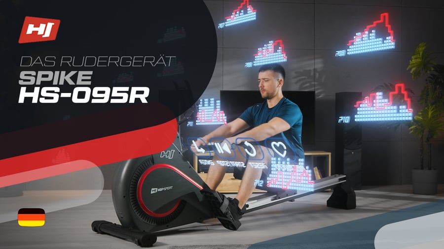 Wioślarz HS-095R Spike złoty