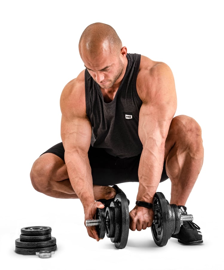 Hantle żeliwne strong Hop-Sport