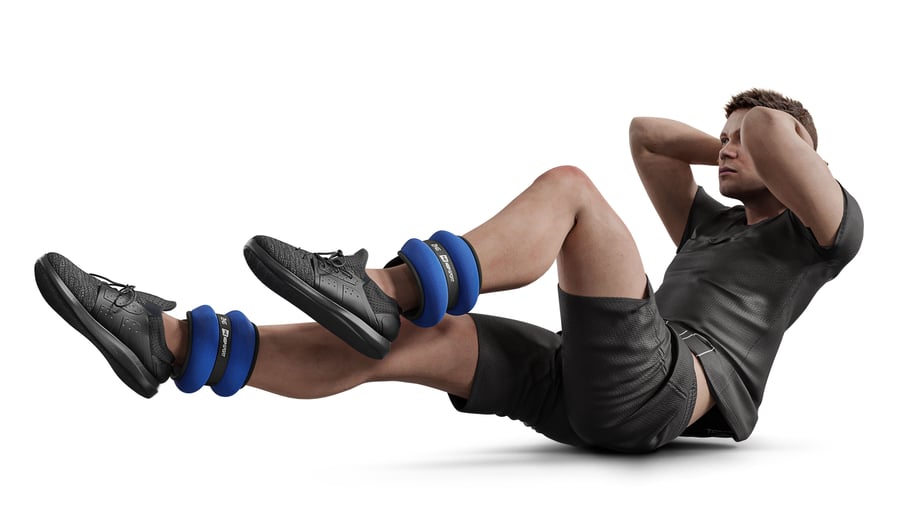 Zestaw obciążników na kostki 2x