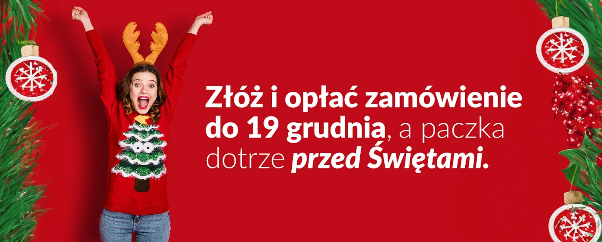 Dostawa do świąt
