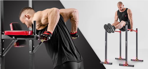 Drążek czy poręcze do podciągania? Co wybrać do treningu w domu i na siłowni