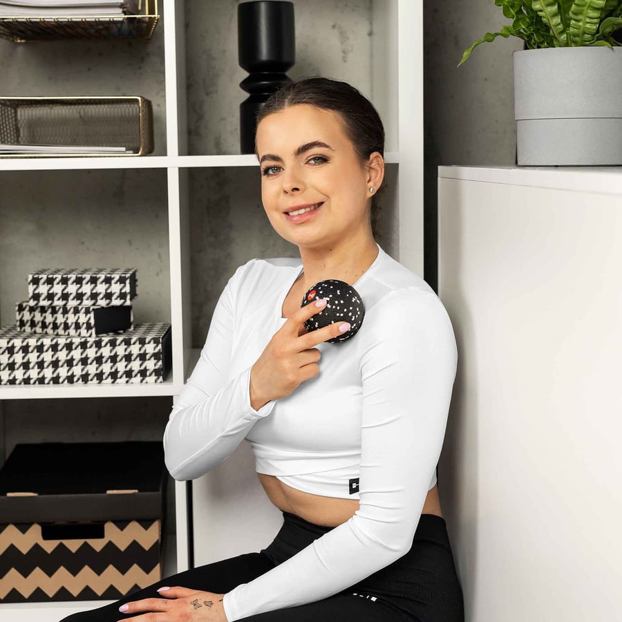 Zestaw do masażu czarno/biały 5