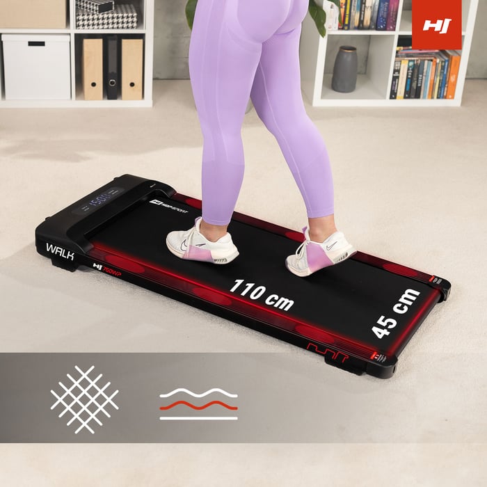 postaw na wygodne rozwiązania z bieżnią HS-750WP Walk marki Hop-Sport