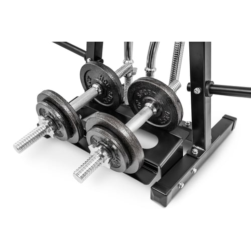 Stojak na obciążenie, hantle i