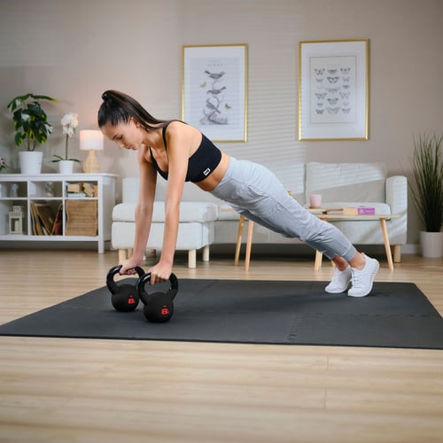 Kettlebell żeliwny 8kg HS-IB008