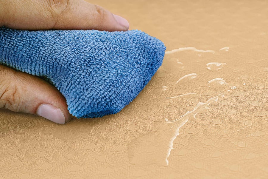 Mata fitness TPE 0,8cm z otwora