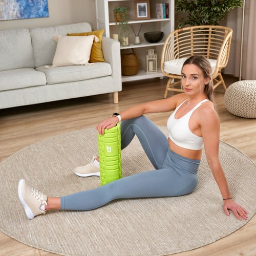 Wałek z wypustkami EVA 45cm HS-