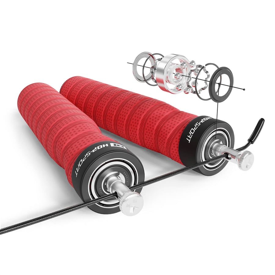 Skakanka z łożyskami i miękkim