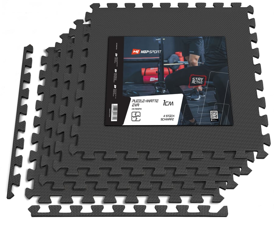 Mata puzzle EVA 1cm - 4 sztuki