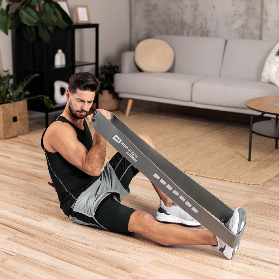 Guma oporowa 55-137kg - szara